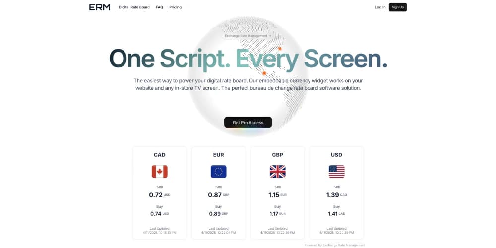 Exchange Rate Management